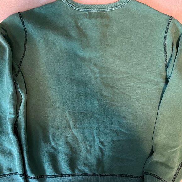 90's Vintage POLO RALPH LAUREN Green Indian Springs sweatshirt - Size Large - Picture 6 of 16